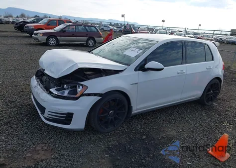 2015 Volkswagen Golf Gti 2.0T S 4-Door из США, поврежденный, VIN 3VW4T7AU6FM056837